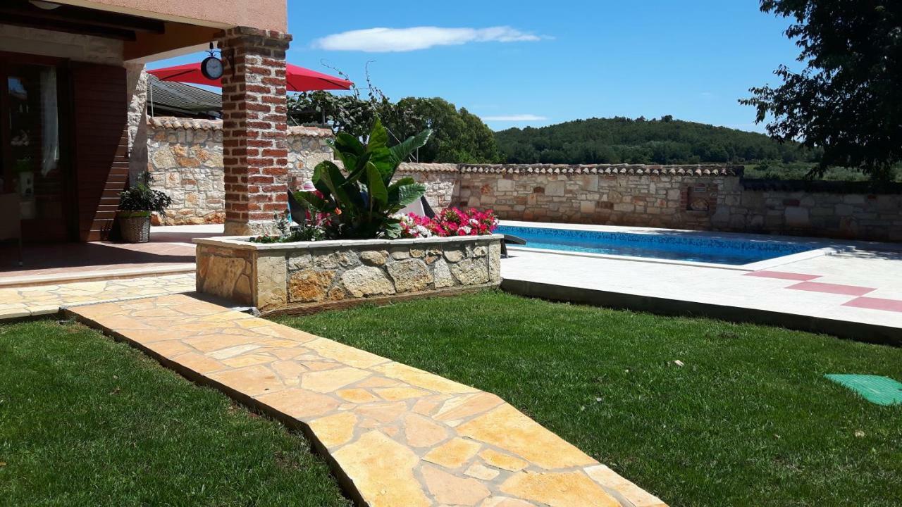 Porec Villa Luna With Pool Exterior foto