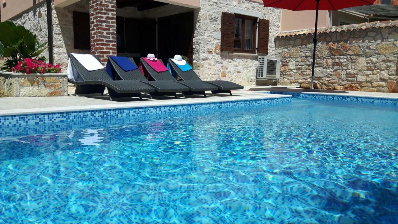 Porec Villa Luna With Pool Exterior foto