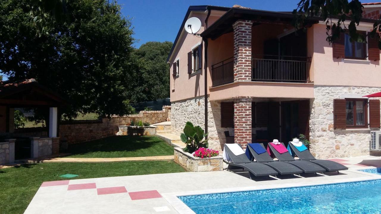Porec Villa Luna With Pool Exterior foto